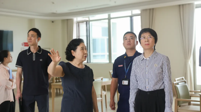 顺德区副区长朱凌霞到乐善居颐养院开展安全检查及指导工作